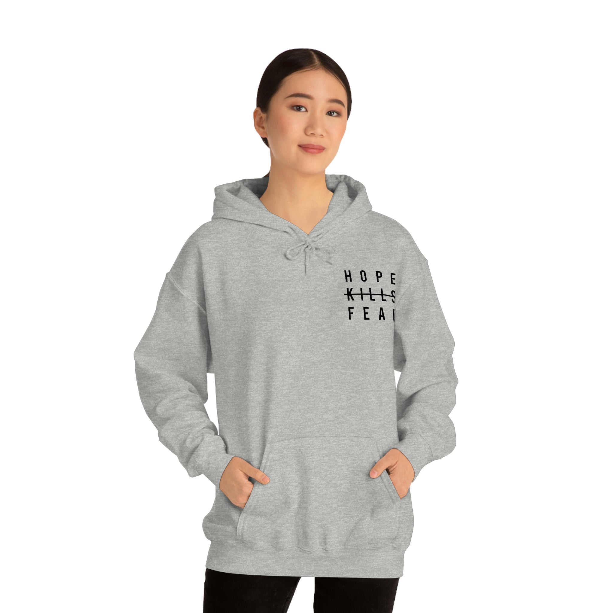 Copy of "HKF v1" FRONT+BACK Hoodie (Multicolor Options)