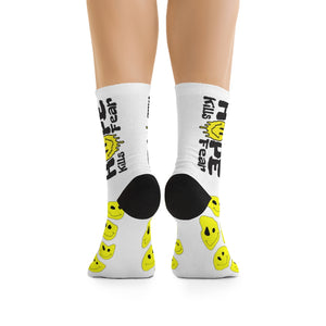 "HKF Smile" Socks (WHITE)