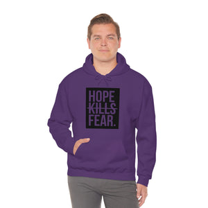 Copy of "HKF Logo v2" FRONT ONLY Hoodie (PURPLE/BLACK)