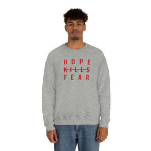 "HKF Logo" FRONT ONLY Sweater (Red/Black)