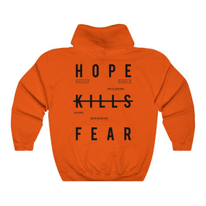 "HKF v1" FRONT+BACK Hoodie (Multicolor Options)