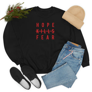 "HKF Logo" FRONT ONLY Sweater (Red/Black)