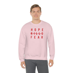 "HKF Logo" FRONT ONLY Sweater (Red/Black)