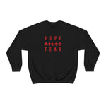 "HKF Logo" FRONT ONLY Sweater (Red/Black)