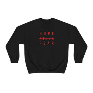 "HKF Logo" FRONT ONLY Sweater (Red/Black)