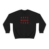 "HKF Logo" FRONT ONLY Sweater (Red/Black)