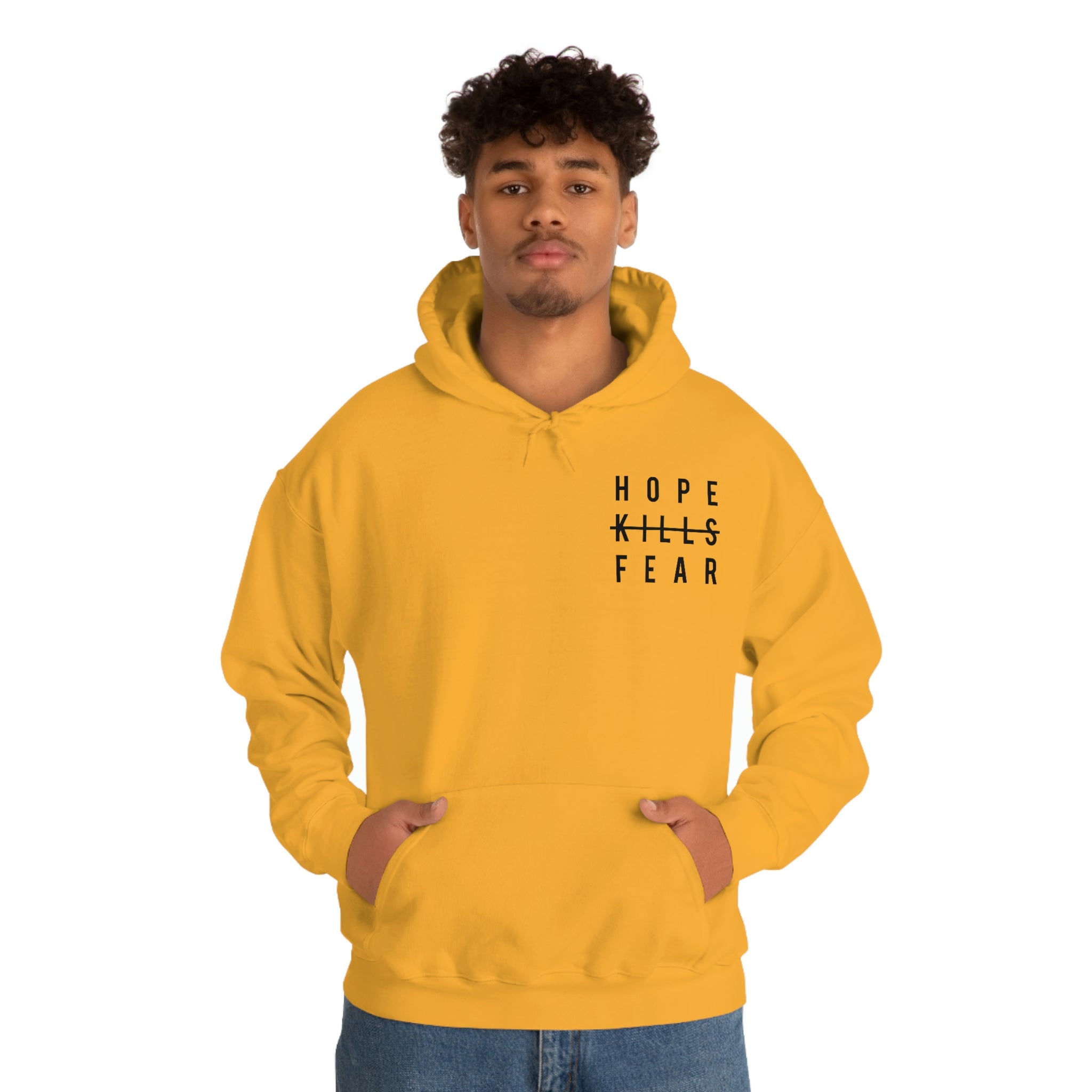 Copy of "HKF v1" FRONT+BACK Hoodie (Multicolor Options)