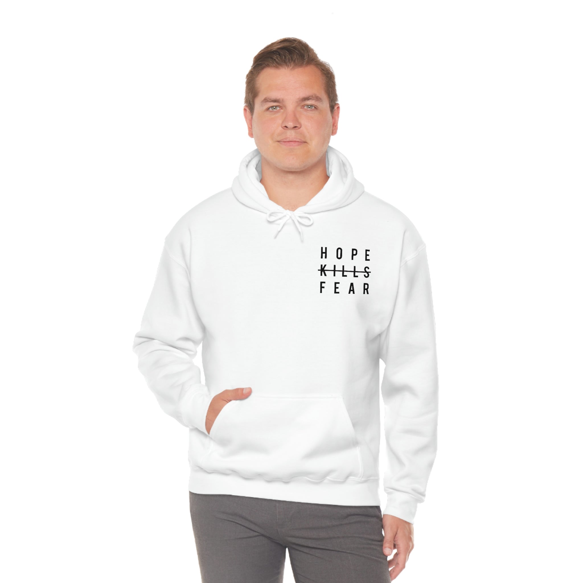 Copy of "HKF v1" FRONT+BACK Hoodie (Multicolor Options)