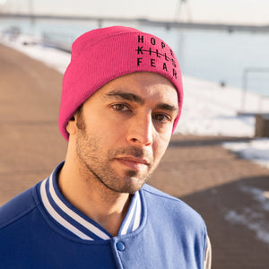 "HKF Logo" Beanie (Multicolor Options / BLACK TEXT)