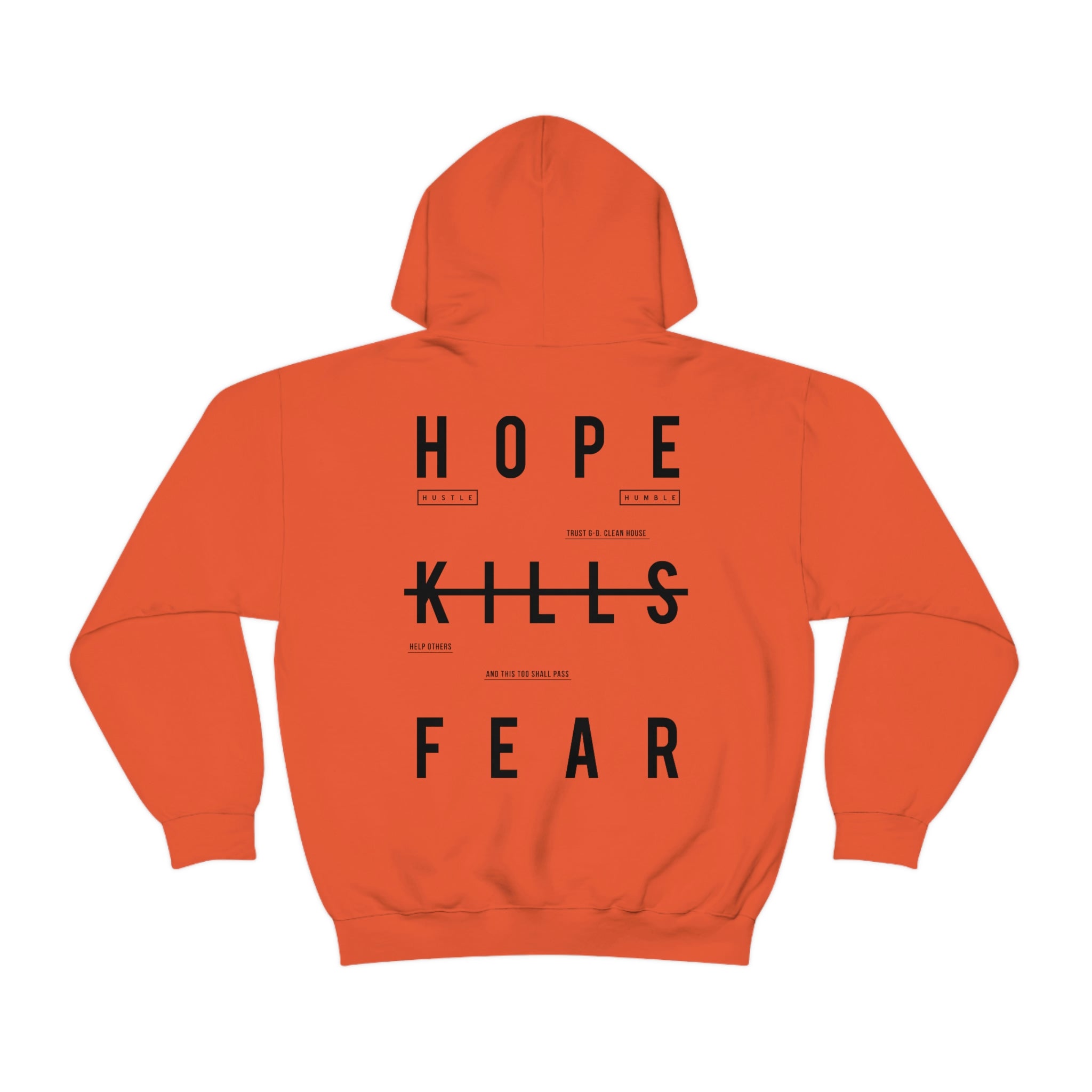 Copy of "HKF v1" FRONT+BACK Hoodie (Multicolor Options)