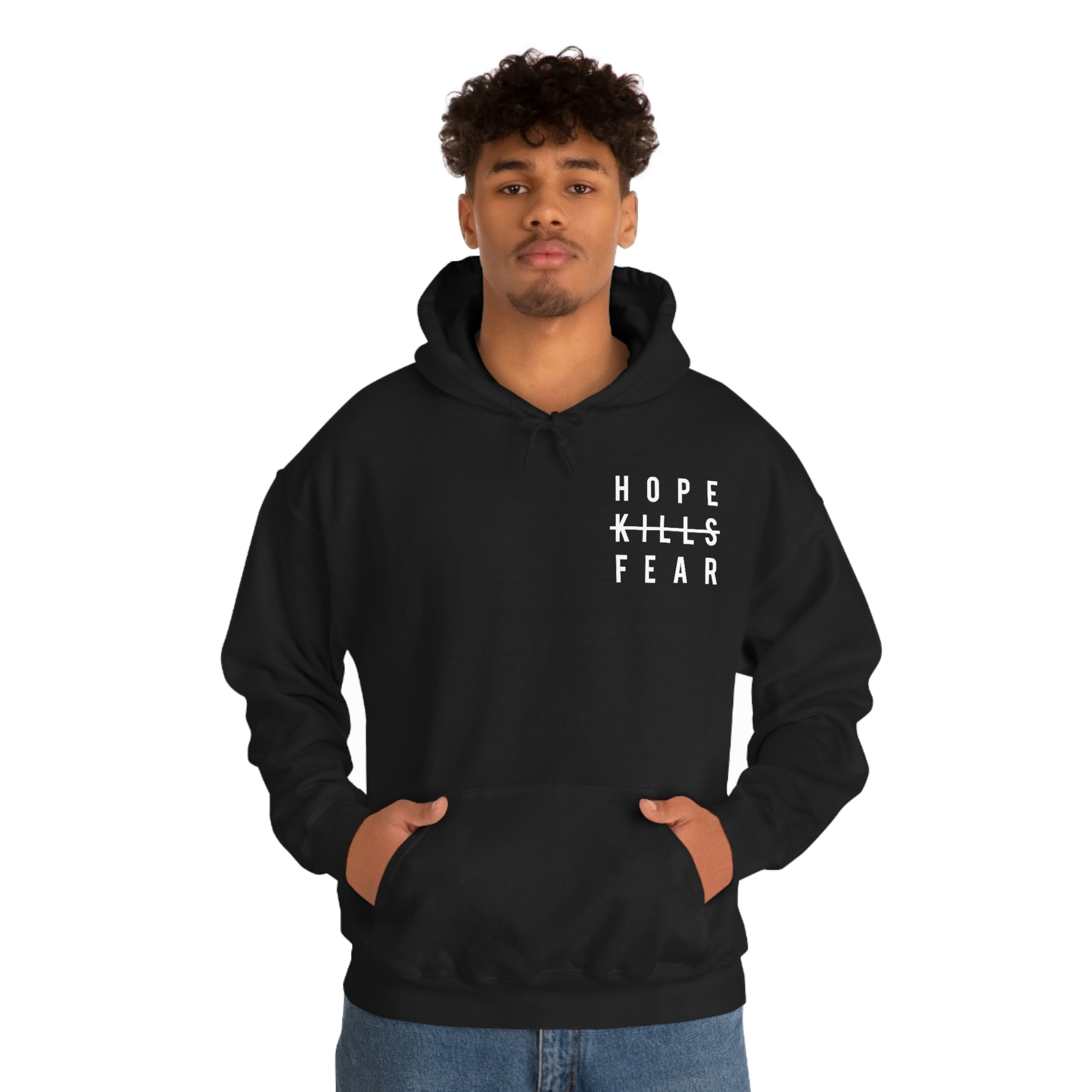 Copy of "HKF v1" FRONT+BACK Hoodie (Multicolor Options)