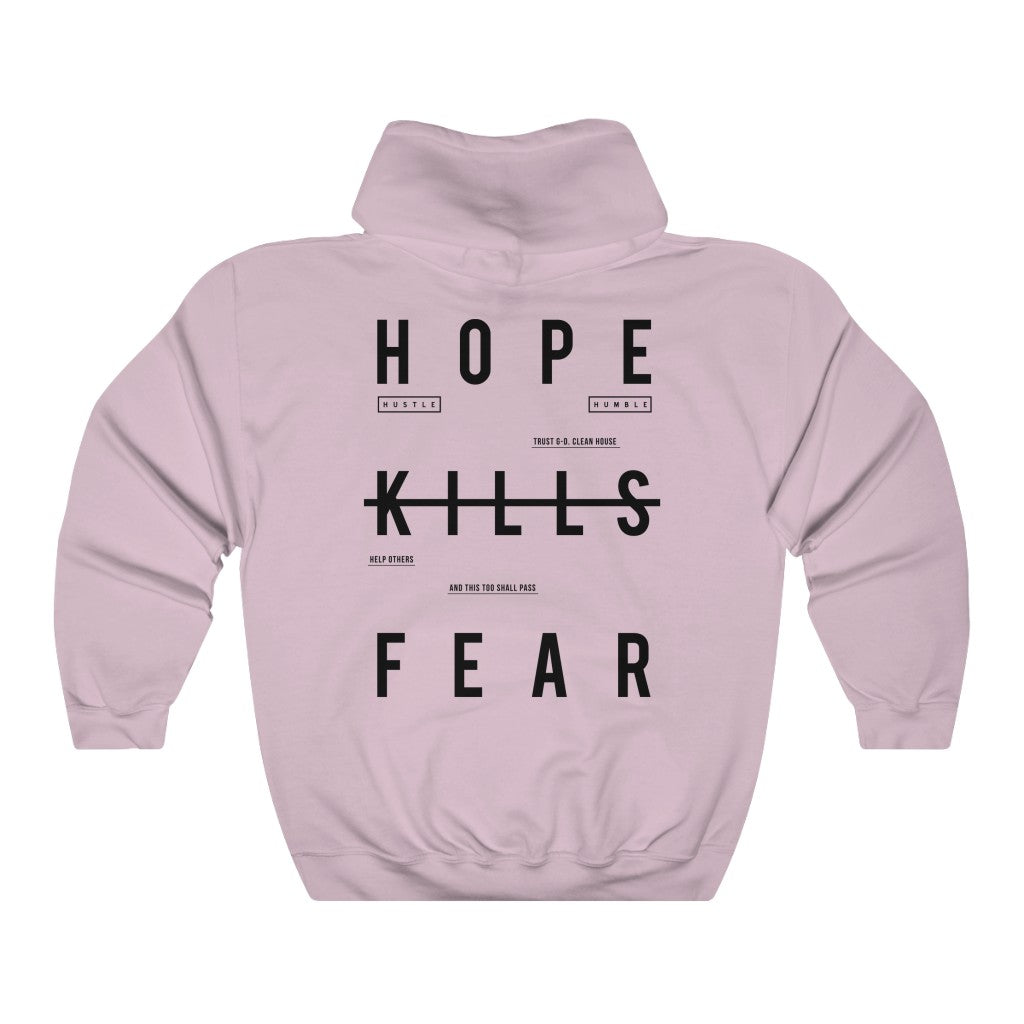 "HKF v1" FRONT+BACK Hoodie (Multicolor Options)