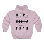 "HKF v1" FRONT+BACK Hoodie (Multicolor Options)