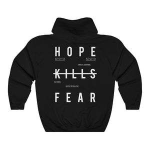 "HKF v1" FRONT+BACK Hoodie (Multicolor Options)