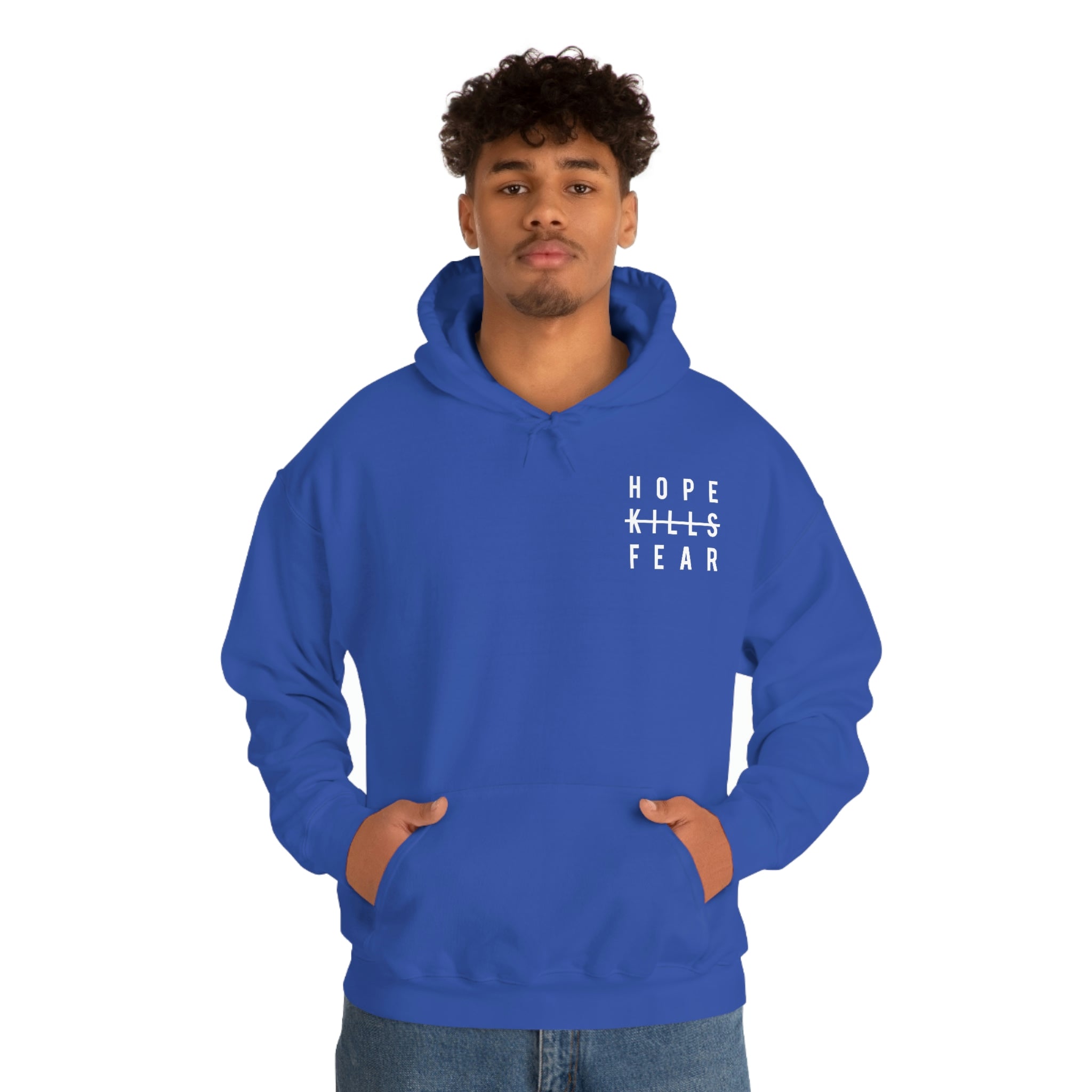 Copy of "HKF v1" FRONT+BACK Hoodie (Multicolor Options)